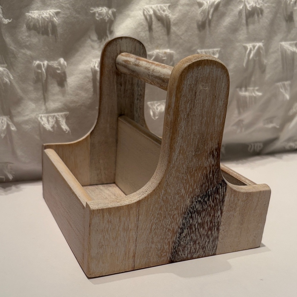Rustic Wooden Caddy